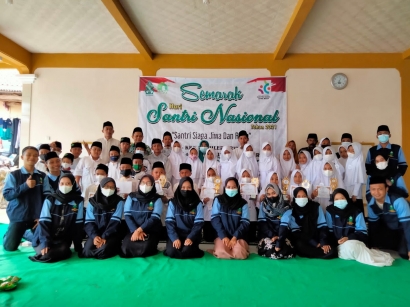 Mahasiswa KKN RDR 77 Kelompok 46 UIN Walisongo Semarang Mengadakan Lomba Hari Santri di Tengah Pandemi