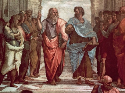 Plato vs Aristoteles: dalam Konsep Ide dan Realitas.