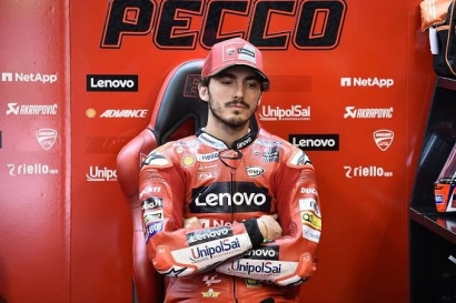 MotoGP Misano: Bagnaia Terjatuh, Quartararo Malah Jadi Untung