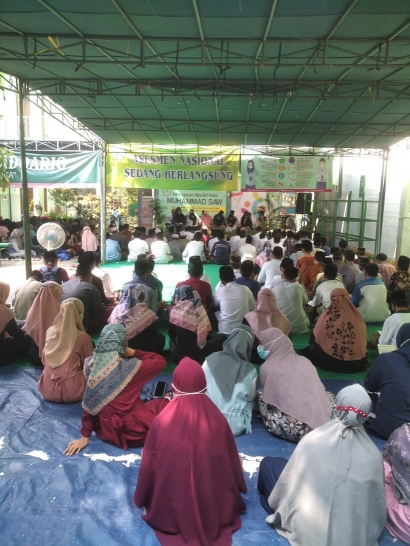 SMP Islam Gelar Maulid Nabi Muhammad Saw di HSN 2021
