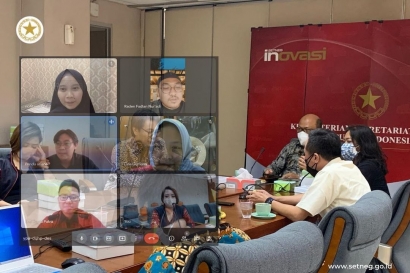 Diskusi Membangun Perhumas Muda Jakarta Raya Bersama Kementerian Sekretariat Negara