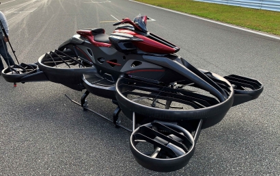 Hoverbike Sepeda Motor Terbang Impian yang Menjadi Kenyataan