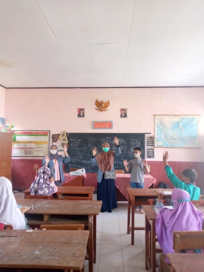 Mahasiswa KKN Rekognisi UPI Melaksanakan Program Kampus Mengajar di SDN 1 Sukamukti Kabupaten Garut