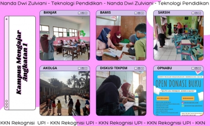 KKN Rekognisi UPI: Motivasi Siswa SDN Melalui Program Kampus Mengajar Angkatan 1