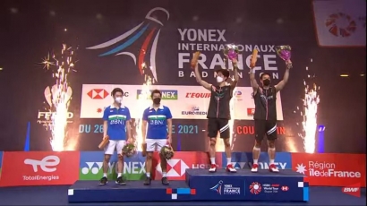 The Minions Runner-Up French Open 2021, Hattrick Menjadi Juara Bertahan Tidak Berhasil
