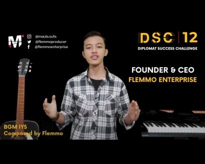 Komponis Alfath Flemmo Bikin Gebrakan Bisnis, Lolos 1000 Proposal Terbaik DSC12 Diplomat Success Challenge