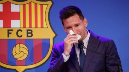 Messi Ingin Jadi Staf Direktur Teknik Barcelona, Air Mata Perpisahannya Membuktikan Kecintaanya kepada Klub Catalan