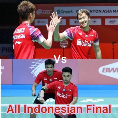 All Indonesian Final Ganda Putra, Akankah Minions Rebut Juara?