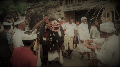 Tradisi Ngelawang, Tradisi " Unik" saat Hari Raya Galungan dan Kuningan di Desa Tukad Mungga