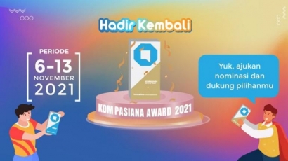 Kompasiana Award 2021, Ada Kategori Best in Commentary
