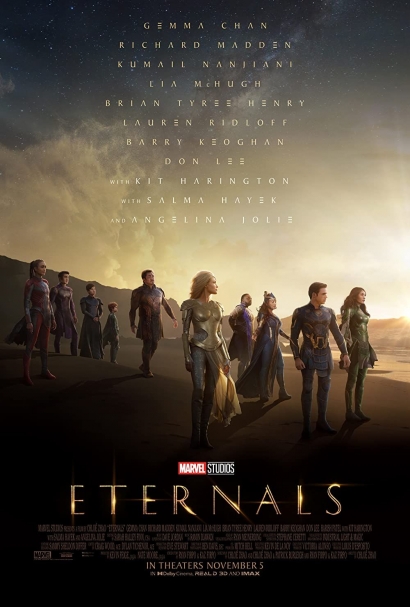 Review Film "Eternals", Superhero Abadi Siap untuk Menyelamatkan Bumi