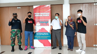 Gerakan Indonesia Pasti Bisa Gelar Vaksinasi Keliling di Kota Serang