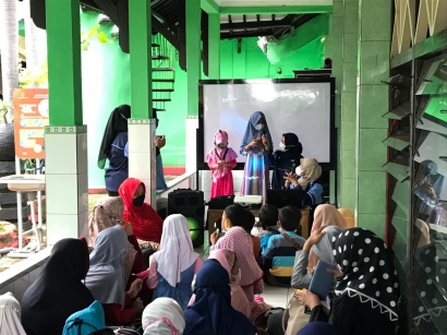 Mahasiswa KKN RDR 77 Kelompok 80 UIN Walisongo Semarang, Gelar Sosialisasi 5M Kepada Santri TPQ Ki Ageng Pandanaran