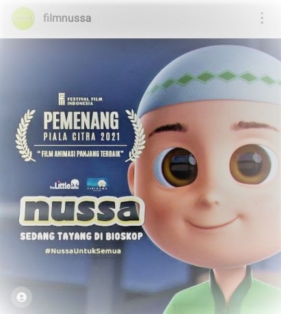 Perjalanan Film Nussa sebagai Animasi Terbaik Festival Film Indonesia (FFI) 2021