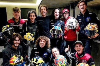 Tongkat Estafet di Tangan Para Pembalap Muda Italia Setelah Valentino Rossi Pensiun