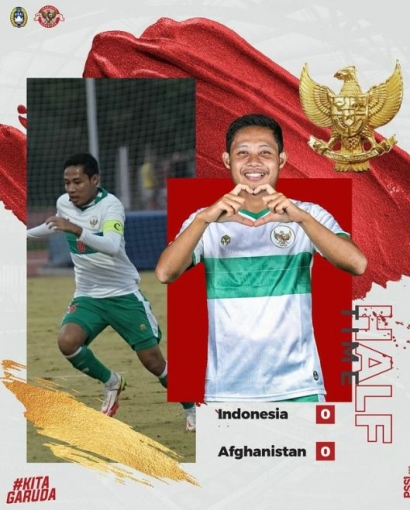 Full Time Indonesia vs Afghanistan
