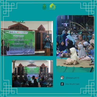 Kelompok KKN Gelar Pengajian Akbar untuk Memperingati Festival Hari Santri dan Maulid Nabi Muhammad