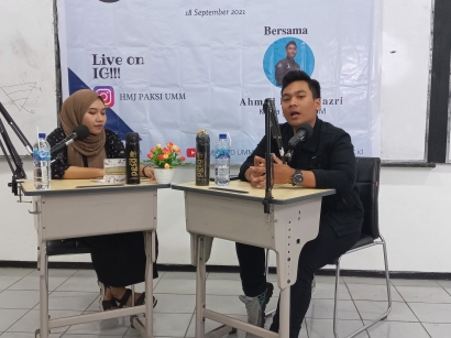 HMJ Paksi UMM Dorong Jiwa Wirausaha Mahasiswa Melalui Podcast Kewirausahaan