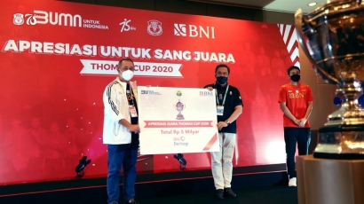 Apresiasi Tim Thomas Cup Indonesia dan Indonesia Juara Umum di Bahrain International Series