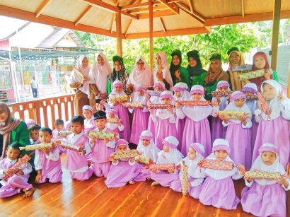Tim KKN-PPM 124 UNIMAL Desa Mane Tunong Adakan Lomba Tahfidz Tingkat Anak Usia Dini