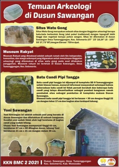 Situs Watu Gong, Branding Desa Melalui Pembuatan Infografis Mengenai Potensi Wisata Desa Tumenggungan