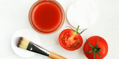 (Kreanova) Tomat sebagai Pilihan Masker Alami
