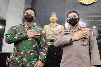 Catatan untuk Jenderal Andhika Perkasa Perihal Perseteruan TNI Vs Polri yang Masih Sering Terjadi