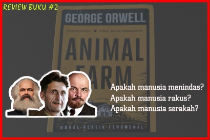 Review Buku "Animal Farm", George Orwell