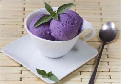 [Kreanova] Tetap Bisa Makan Ice Cream Ubi Ungu Walau Lagi Diet