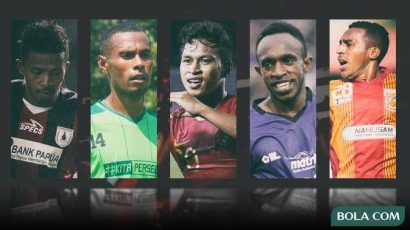 Hebatnya Ekspansi Pemain Papua, Tersebar di Klub Liga 1, 2, dan 3