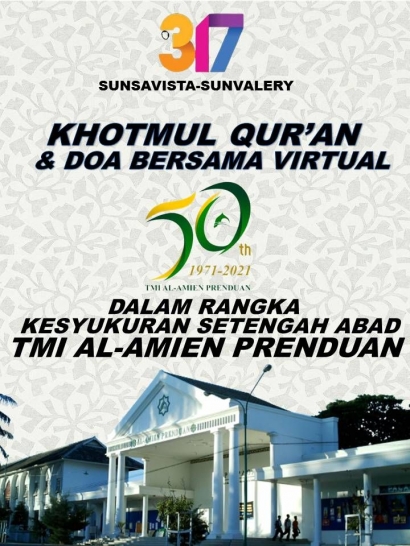 Peringati Setengah Abad TMI, Alumni Angkatan 31 Gelar Khotmul Qur'an Secara Virtual