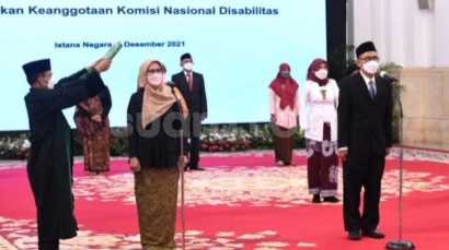 Siapa Sajakah Anggota Komisi Nasional Disabilitas yang Baru Saja Dilantik oleh Jokowi?