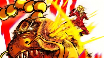 One Piece 1034: Queen Ngecheat, tapi Sanji Jauh Lebih Kuat!