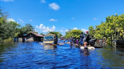 Kalimantan Tengah Darurat Banjir