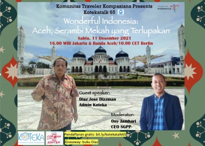 Pssst, Sabtu ini Kita ke Aceh!