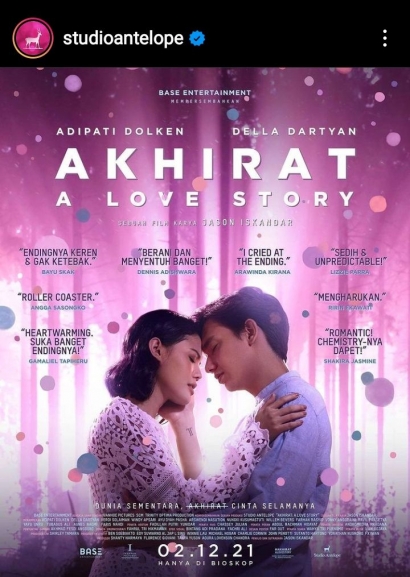 Review Film "Akhirat: A Love Story", Sulitnya Merelakan