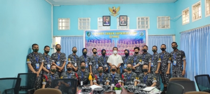 Calon Staff Batalyon XIX Jurusan Kemaritiman Politeknik Negeri Samarinda Ikuti LDK