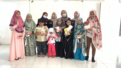 PMM UMM: Pengenalan Emosi dan Cara Mengekspresikannya kepada Anak-anak Yayasan Al-Marhamah Tarakan 
