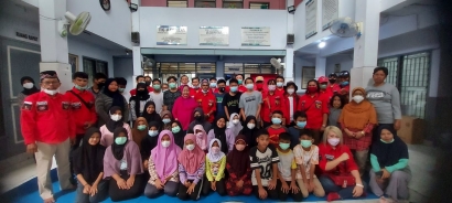 Sambut Natal 2021, Pemuda Batak Bersatu Jakarta Barat Gelar Bakti Sosial di Panti Asuhan Adinda