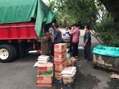 Bersama ACT, Mitra Donatur Melepas Truck Logistik untuk Warga di Semeru