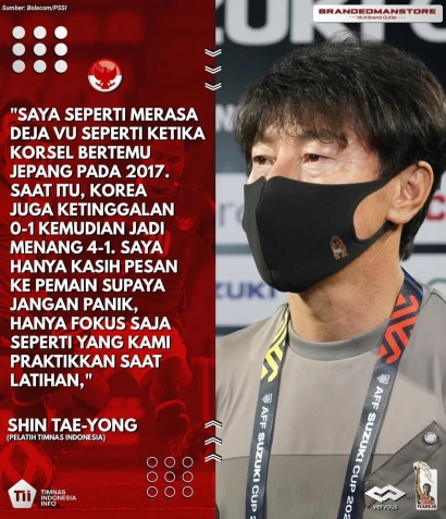 Kecerdikan Shin Tae Yong dan Pujian untuk Timnas Indonesia