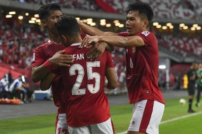 Merah Putih Dilarang, Pelatih Singapura Menangis, Tanda Indonesia akan Menang?