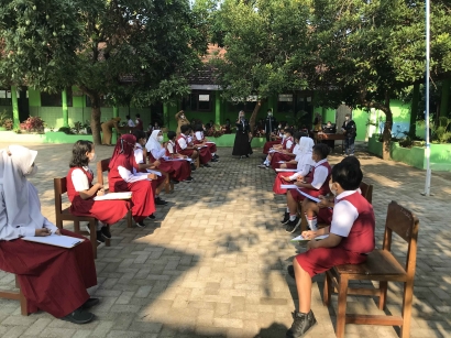 Menumbuhkan Jiwa Kepahlawanan Siswa, SD Negeri Bangunsari 02 bersama Kampus Mengajar Mengadakan Lomba Cerdas Cermat Bertema Pahlawan