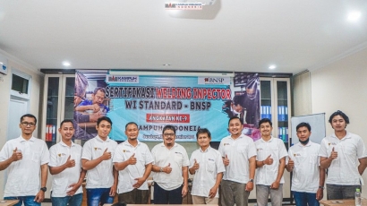 Kampuh Welding Indonesia Setia Adakan Sertifikasi Welding Inspector