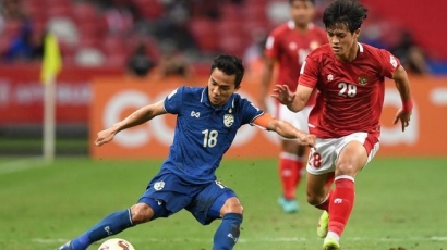 Indonesia Kalah Telak dari Thailand 4-0, Leg ke 2 Harus Kerja Keras