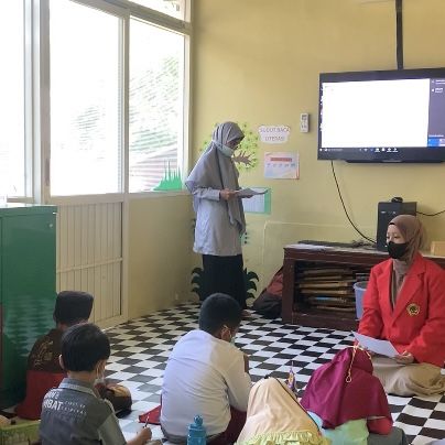 KKN Mahasiswa UNTAG Surabaya, Berikan Edukasi di MI Al-Qur'an Bahrul Ulum pada Masa Pandemi Covid-19