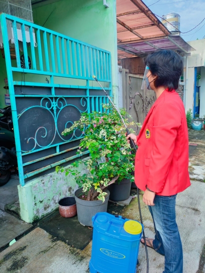 Upaya Pemutusan Rantai Penyebaran Virus Covid-19 di Kampung Gunung Anyar Jaya Tengah Surabaya