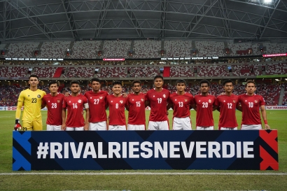 Timnas Indonesia Menahan Imbang Thailand di Final Leg 2 Piala AFF 2020