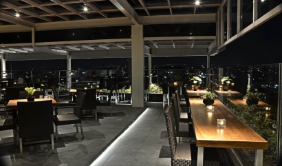 After 5ive Lounge, Restoran Rooftop dengan Pemandangan Terbaik di Kota Malang