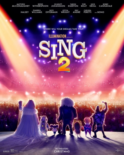 Review Film "Sing 2" : Persahabatan, Mimpi dan Harapan
